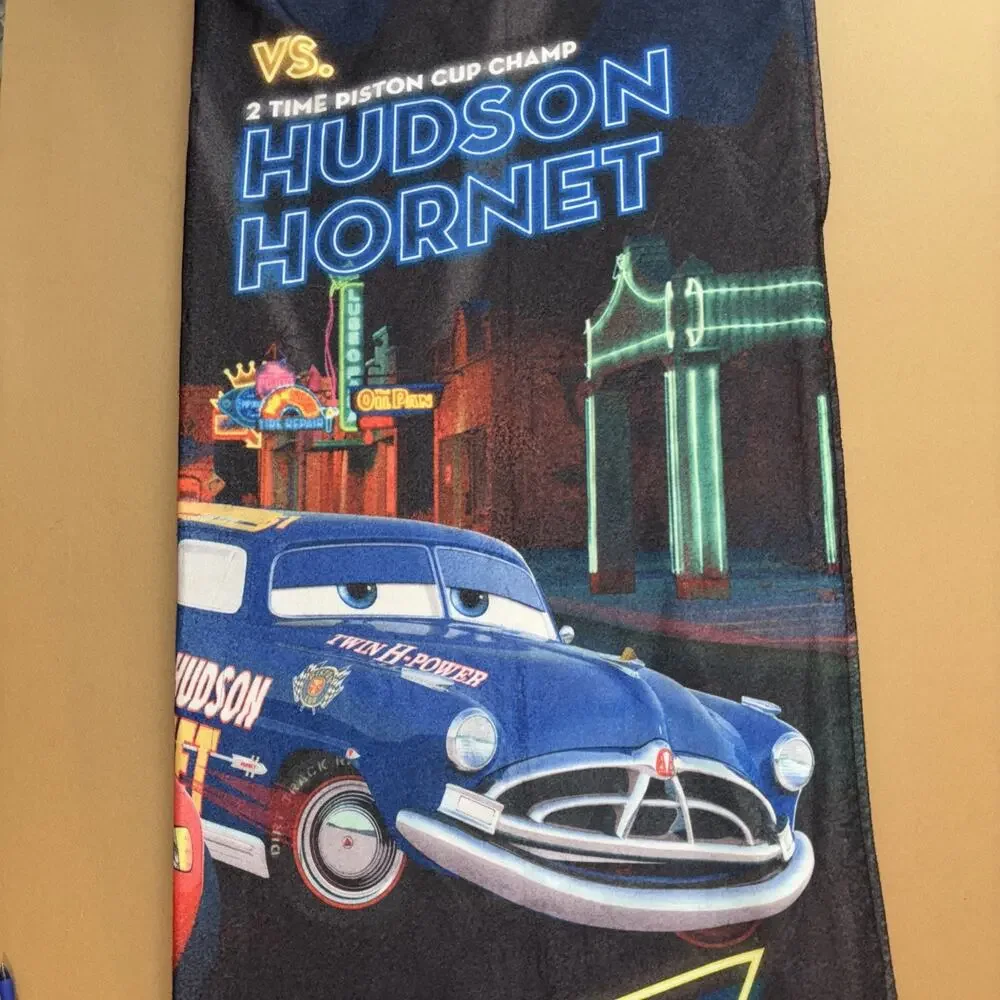 Disney Pixar Cars Lightning McQueen Hudson Hornet Kids Sleeping Bag Supercharged